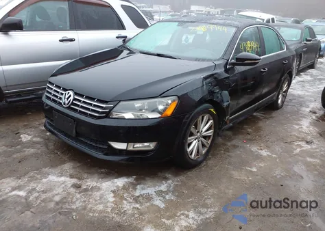 2012 Volkswagen Passat 2.5L Sel Premium from USA, damaged, VIN 1VWCP7A3XCC100309